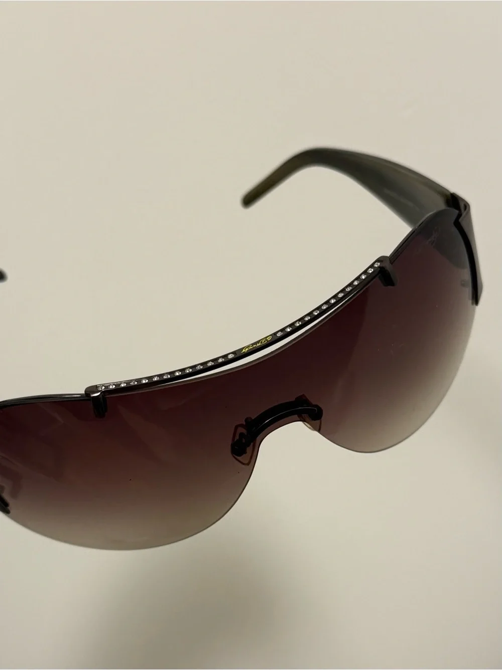 Ed Hardy Vintage Embellished Sunglasses